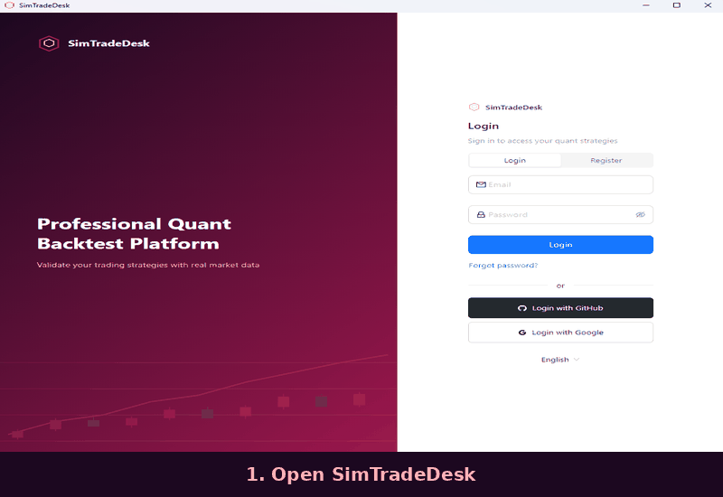 SimTradeDesk Demo